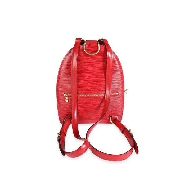 Louis Vuitton Red Epi Leather Mabillon Backpack - Picture 3 of 7